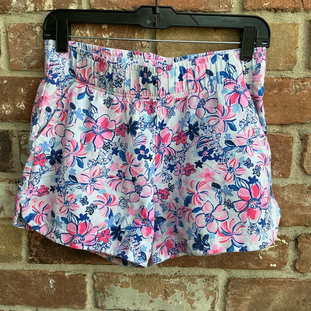 Lily Pulitzer Kylar knit Women's Shorts - Pink and Blue - Picture 4 of 4